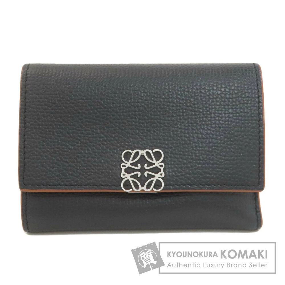 Loewe Anagram Bi fold Wallet Leather